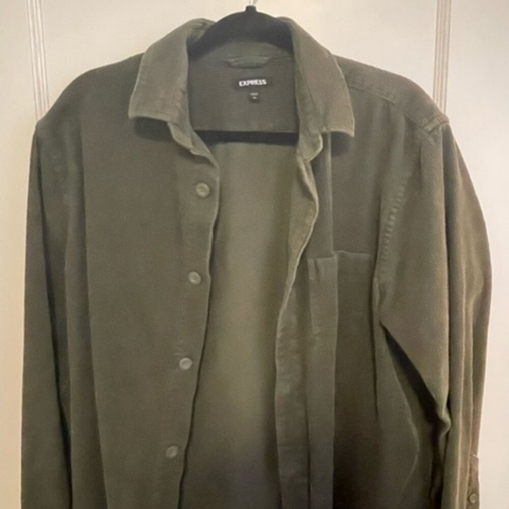 Corduroy Shirt (Green)